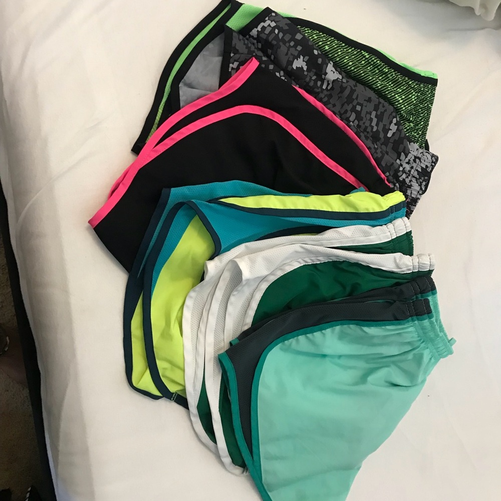 SET OF 6 NIKE RUNNING SHORTS